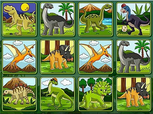 Dino Memory Game