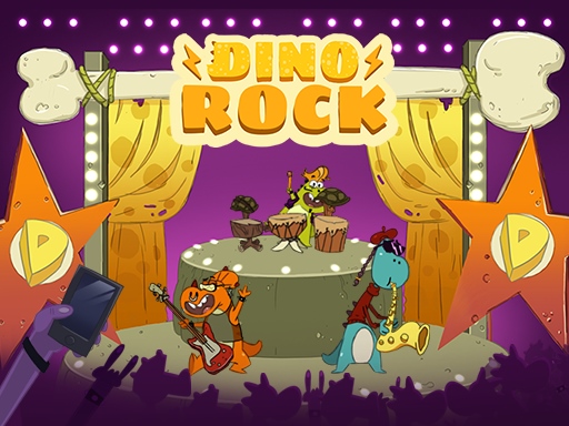 Dino Rock Game