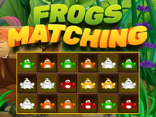 Frogs Matching Game