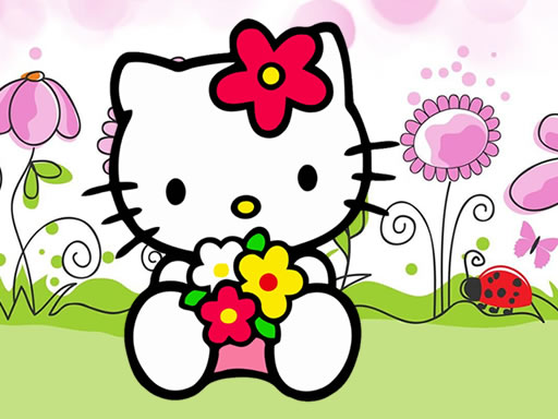 Hello Kitty Jigsaw Game