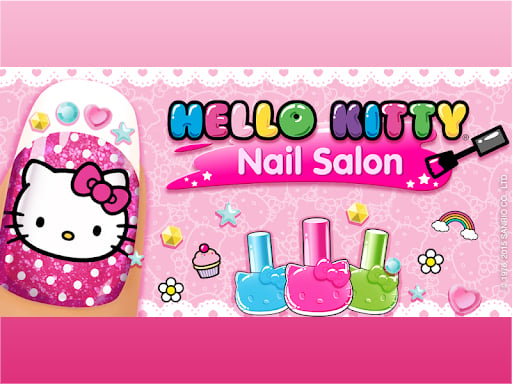 Hello Kitty Nail Salon Game