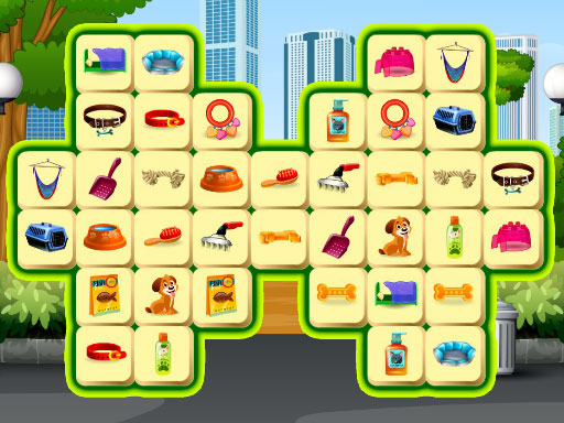 Pet Care Mahjong Game