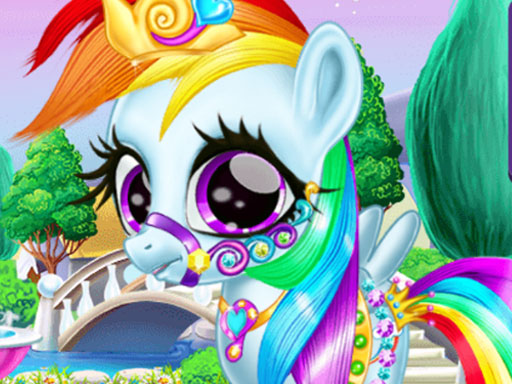 Rainbow Pony Caring Game