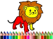Lion Coloring Book Game